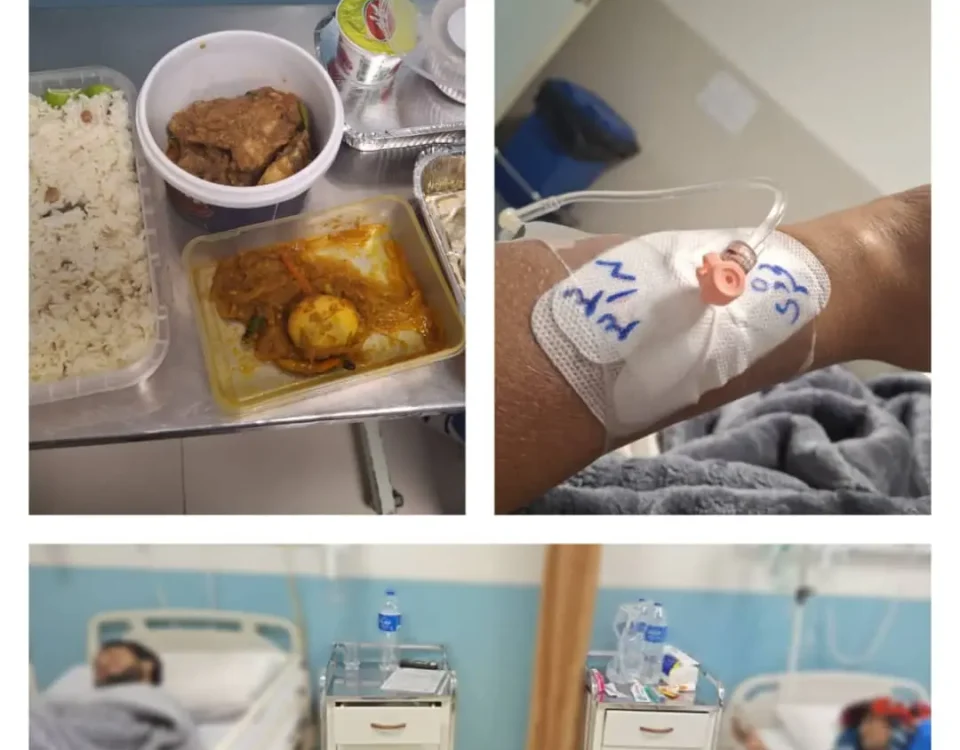 "Kidney transplant patient receiving aftercare at Shariati Hospital in Tehran, supported by Fardad Medical Tourism"